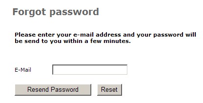 Forgot your POIHandler.com password